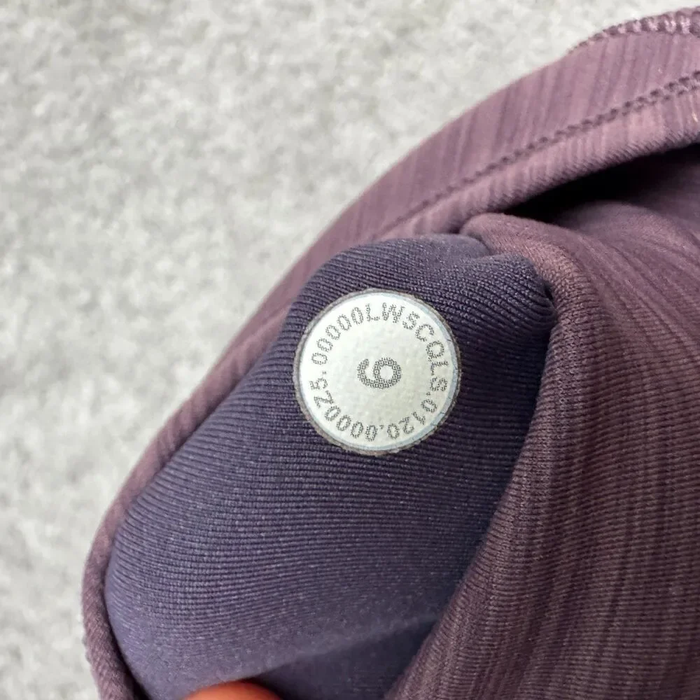 Lululemon Invigorate High Rise Compression Tight Leggings Womens 6 Purple W5QLS